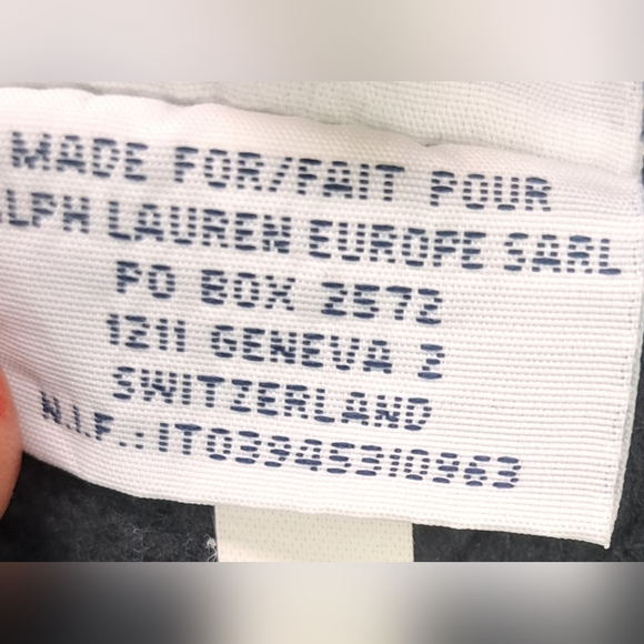 Polo Ralph Lauren Full Zip Sweater All Black Big Pony Flag Hoodie 2XL XXL 3XL - Picture 14 of 16